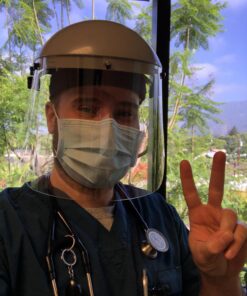 Sellstrom Advantage Series Face Shield - Clear Window with Standard Binding - Comfortable Ratcheting Headgear, ANSI Z87.1+ (S30120) 1 Count (Pack of 1) 28 71bhXLlqX0L