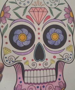 Skulls: An Adult Coloring Book 5 71biMhwD1zL