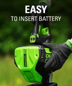 Greenworks Pro 80V 26" Cordless Hedge Trimmer, Tool Only, Battery Powered, Green 3/4" Cut (Tool Only) 25 71biMoP8XAS