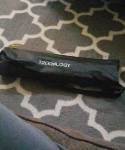 TREKOLOGY Medium Aluminum Camping Table Brown Foldable Portable 30 71bj T9aJL