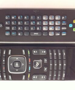 New XRV1TV XRT300 QWERTY Keyboard Remote for Vizio M420SV M470SV M550SV M420SL M470SL M550SL M420SV M470SV M550SV M370SR M420SR M420KD E551VA Internet TV Wiith Vudo/Netflix/Amazon/Wide Key 8 71bjEUybAdL