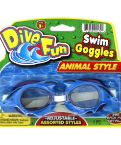 Animal Swim Goggles Dive Fun Dolphin (blue), Fish (yellow), Crab (orange), Killer Whale (black) Pool Goggles Summer Beach Goggles for kids with 2 GosuToys Stickers 9 71bkic3FT1L