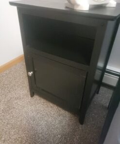 Winsome Wood Henry Accent Table, Black, 19 inches 35 71bkvLSRrzL