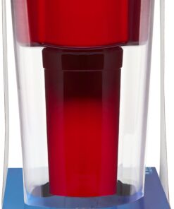 Brita Water Filter Pitcher for Tap and Drinking Water with 1 Standard Filter, Lasts 2 Months, 6-Cup Capacity, Christmas Gift for Men and Women, BPA Free, Red 46 71blLc2WgJL
