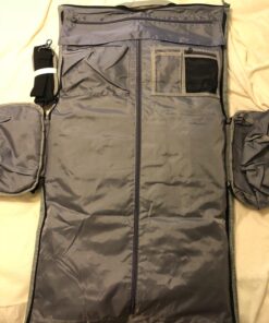 Convertible Garment Bag with Shoulder Strap, Modoker Carry on Garment Duffel Bag for Men Women - 2 in 1 Hanging Suitcase Suit Travel Bags (Grey) Ash Grey 69 71blg2rL1DL