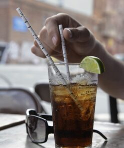 Kikkerland Biodegradable Paper Straws, Birch 20 71bm2th8nlL