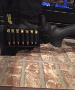 VOODOO TACTICAL Adjustable Cheek Rest with Ammo Carrier Black 43 71bmOj3fvaL