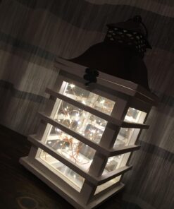 YIHONG 4 Set Fairy Lights Battery Operated - 16.4ft Led Christmas String Lights 8 Modes 50 LED Starry Lights - Copper Wire Firefly Lights for Wedding Birthday Party Christmas Decoration- Warm White 46 71bmRAOTO5L