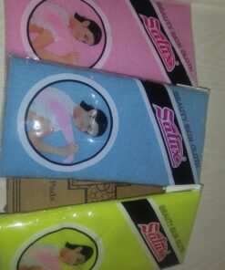 Salux Nylon Japanese Beauty Skin Bath Wash Cloth/towel (3) Blue Yellow and Pink Pink,blue,yellow 37 71bmWJWVWkL