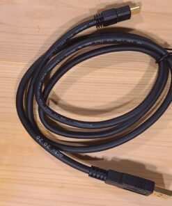 Amazon Basics USB-A to Mini USB 2.0 Fast Charging Cable, 480Mbps Transfer Speed with Gold-Plated Plugs, 3 Foot, Black 3 Feet 1-Pack 54 71bmlPOyoGL