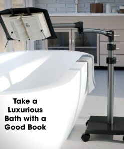 LEVO Hands Free Book Stand for Hard Covers, Paperbacks, CookBooks, TextBooks, Magazines 30 71bnCNQV6L