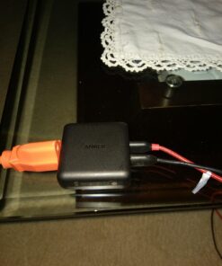 Anker Dual USB Wall Charger, PowerPort II 24W, Ultra-Compact Travel Charger with PowerIQ Technology and Foldable Plug, for iPhone XS/Max/XR/X/8/7/6/Plus, iPad Pro/Air 2/mini 4, Galaxy S9/S8/+ and More Black 35 71bog83S4L