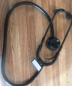 MDF® Dual Head Lightweight Stethoscope - All Black (MDF747-BO) Black (Blackout) 36 71bpITOKIFL