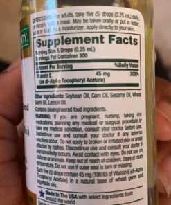 Nature's Bounty Vitamin E Oil, Supports Immune & Antioxidant, 30,000IU Vitamin E, Topical or Oral, 2.5 fl Oz 35 71bq3LhFCqL