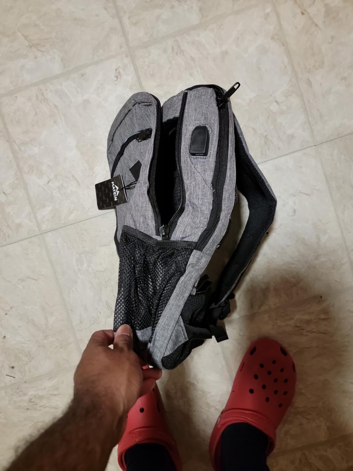 Matein Travel Laptop Backpack, Business Anti Theft Slim Durable Laptops