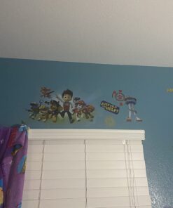 RoomMates RMK2641GM Paw Patrol Wall Graphics Peel and Stick Giant Wall Decals Graphics Giant 32 71bqHzevT5L