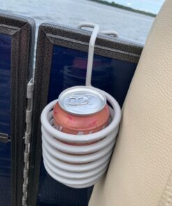 SkiffDaddy Drink Cup Holder - for Pontoon, Boat, Canoe, Patio Chair - 2 Pack 29 71bqVgbDfmL