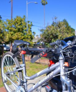 Allen Sports Crossbar for Transport on Step-Through Style Bikes Black Bicycle Cargo Rack 27 71br4xXc1RL