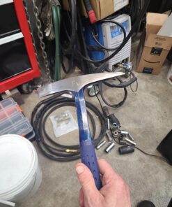 ESTWING BIG BLUE Welding/Chipping Hammer - 14 oz Slag Removal Tool with Forged Steel Construction & Shock Reduction Grip - E3-WC 33 71bs9Fpn1xL