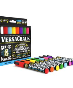 Neon Chalk Marker for Chalkboard Liquid Pen 8 Pack 5mm Bold Tip Erasable and Washable Bold 5mm Neon Colors 24 71bsHQfe 1L