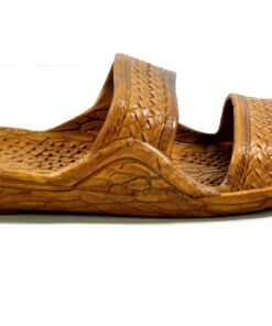 Alternative view of Hawaii Moses Unisex Rubber Slide on Jesus Sandal Slippers 10 Women/9 Men Brown