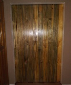 SMARTSTANDARD 8 Feet Heavy Duty Sturdy Sliding Barn Door Hardware Kit -Smoothly and Quietly -Easy to Install -Includes Step-by-Step Installation Instruction Fit 48" Wide Door Panel (J Shape Hanger) 35 71btCSUK1L