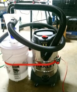 Oneida Air Systems Dust Deputy Deluxe Cyclone Separator Kit with Collapse-Proof Buckets for Wet/Dry Shop Vacuums (DD Deluxe 5-Gal) DD Deluxe 5-Gal 51 71btjGrB9L