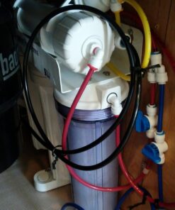 iSpring RCC7, NSF Certified, High Capacity Under Sink 5-Stage Reverse Osmosis Drinking Filtration System, 75 GPD, Brushed Nickel Faucet 39 71btzr7MKNL