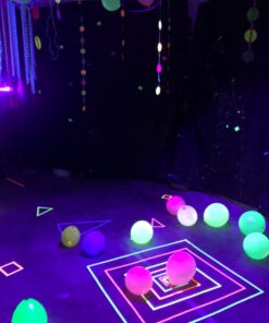 OPPSK Black Lights, 54W 18LEDs Powerful Black Light Bar Glow in The Dark Party Supplies for Blacklights Party Body Paint Birthday Halloween Christmas Stage Lighting 43 71bu8tOa4L