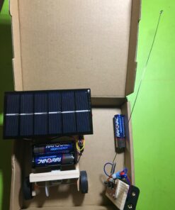 Pica Toys Solar-Powered Car V1, Wooden STEM Kit with Wireless Remote Control for Boys and Girls, Hybrid Powered by Solar Power and Batteries, Educational Motor Toy Gift for Kids Aged 8-12 Classic 39 71bvRI VpAL