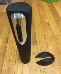 Electric Wine Opener - Automatic Corkscrew Bottle Openers Battery Operated - Gift Set Includes Electronic Cordless Auto Open Cork Screw, Foil Remover & Holder Stand - Stainless Steel Wines Accessories 34 71bvd0e70cL