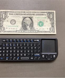 Rii 2.4G Mini Wireless Keyboard with Touchpad Mouse,Lightweight Portable Controller with USB Receiver Remote Control for Windows/ Mac/ Android/ PC/Tablets/ TV/Xbox/ PS3. X1-Black . 34 71bw3CmniL