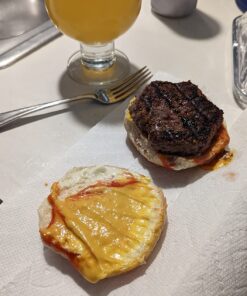 Burger Master Innovative 8-in-1 Burger Press & Freezer Container Makes 8 Quarter-Pound Burgers 32 Oz., Tasty Amazing Burgers, Easy-To-Clean & Dishwasher Safe 1 45 71bwEmvn4SL