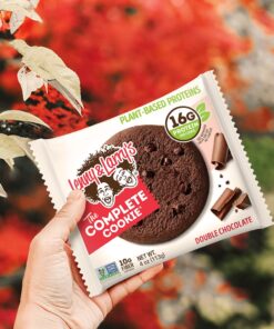 Lenny & Larry's The Complete Cookie, Double Chocolate, Soft Baked, 16g Plant Protein, Vegan, Non-GMO, 4 Ounce (Pack of 12) 15 71bwSiZSVbL