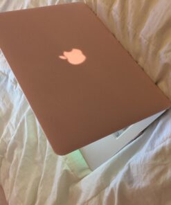 MOSISO Compatible with MacBook Air 13 inch Case (Models: A1369 & A1466, Older Version 2010-2017 Release), Protective Plastic Hard Shell Case & Keyboard Cover & Screen Protector, Rose Quartz 55 71bwfjrHKjL