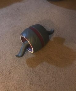 Perfect Fitness Ab Carver Pro Roller Wheel With Built In Spring Resistance, At Home Core Workout Equipment, Red 26 71bxTWGs mL