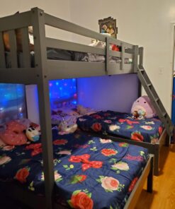 buways Fairy Lights,2-Pack Battery Operated Waterproof Multicolor 50 LED Fairy String Lights,16.4ft Silver Wire Light with Remote Control for Christmas Parties,Garden and Home Decoration 50LED-2PACK 41 71bzoXfuMLL