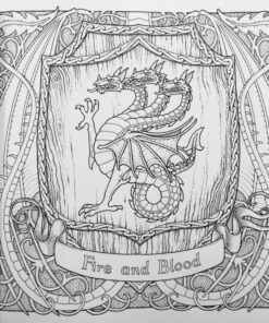 The Official A Game of Thrones Coloring Book: An Adult Coloring Book (A Song of Ice and Fire) 44 71c 55M66EL