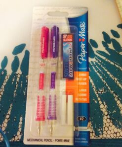 Paper Mate Clearpoint Mechanical Pencils, HB #2 Lead (0.7mm), 2 Pencils, 1 Lead Refill Set, 2 Erasers 0.7MM 26 71c m2TIqL