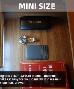 Kuled 10-led Wireless Motion Sensing Stick-on Anywhere Step LED Light Bar with Magnetic Strip, Pure White, 3-Pack 27 71c19zrmdqL