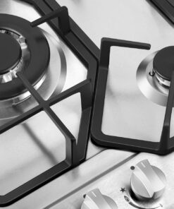 Empava EMPV-24GC4B67A 24" Gas Stove Cooktop 4 Italy Sabaf Sealed Burners NG/LPG Convertible Stainless Steel Cooker, 24 Inch 20 71c1MtMZGyL