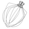 KitchenAid 6-Wire Whip for 5 and 6 Quart Lift Stand Mixers,Silver For steel bowls 6 Wire 24 71c2fn6kjdL