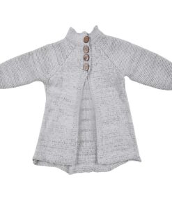 Sunbona Toddler Baby Girls Cute Autumn Button Knitted Sweater Cardigan Warm Thick Coat Clothes 6 Years Beige 10 71c2u0XSURL