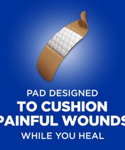 Band-Aid Brand Flexible Fabric Adhesive Bandages for Wound Care & First Aid, Assorted Sizes, 100 ct 100 Count 28 71c3WFb7KoL