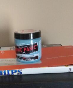 MANIC PANIC Virgin Snow Hair Toner - Classic High Voltage - Semi Permanent Blue Toner for Blonde, Bleached, Brassiness Orange Hair & Brassy Tones - Vegan, PPD & Ammonia-Free 37 71c3jjWVi6L 2