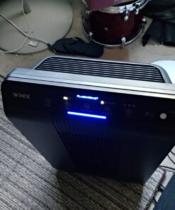 Winix 5500-2 Air Purifier with True HEPA, PlasmaWave and Odor Reducing Washable AOC Carbon Filter Medium , Charcoal Gray 58 71c6sh3DbaL