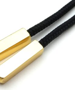 Modern Elements Metal Aglets Shoelace Tips - Set of Four Tips and Screws - Includes Screwdriver Gold 25 71c77hS5QLL