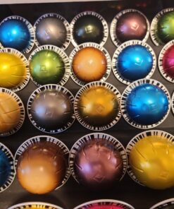 Nespresso Capsules VertuoLine, Medium and Dark Roast Coffee, Variety Pack, Stormio, Odacio, Melozio, 30 Count, Brews 7.77 Fl Oz (Pack of 3 ) Medium and Dark Roast Variety Pack 7.77 Fl Oz (Pack of 3) 34 71c7NQacsJL
