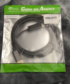 Rankie DisplayPort (DP) to HDMI Cable, 4K Resolution Ready, 10 Feet, Black 33 71c8ETy22L