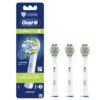 Oral-B FlossAction Electric Toothbrush Replacement Brush Heads Refill, 3ct, Black 3 Count (Pack of 1)